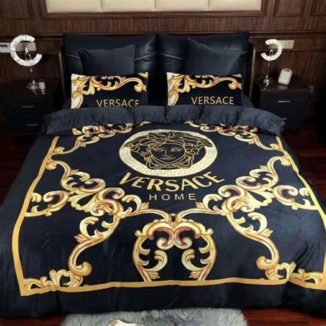 fake versace printed bedding|versace bedding queen size.